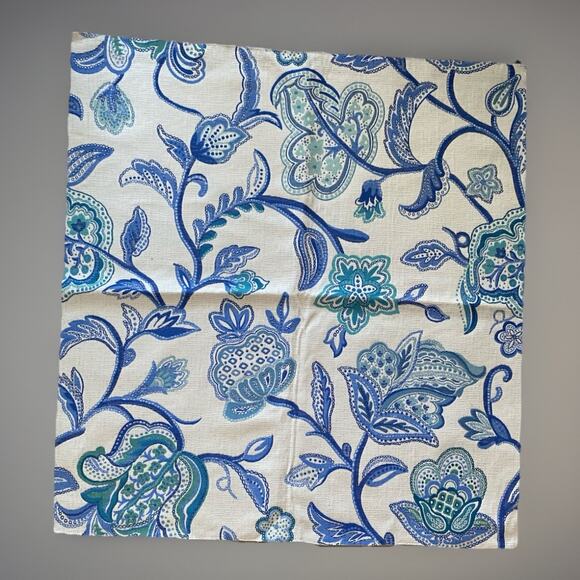 3 Colorways Heavy Stark Veracruz Brocade Floral Sunbrella Fabric Samples 28"x30" - Picture 5 of 8